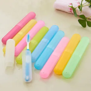 Durable Plastic Tooth Brush Cover Colourful