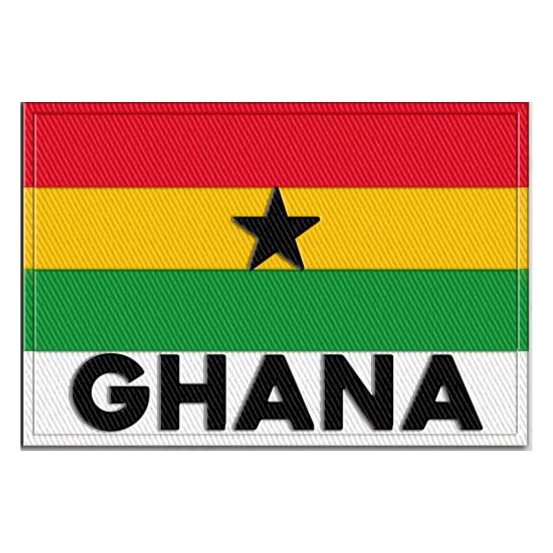 EKO & CO.™ Embroidered Flag Patch - Ghana