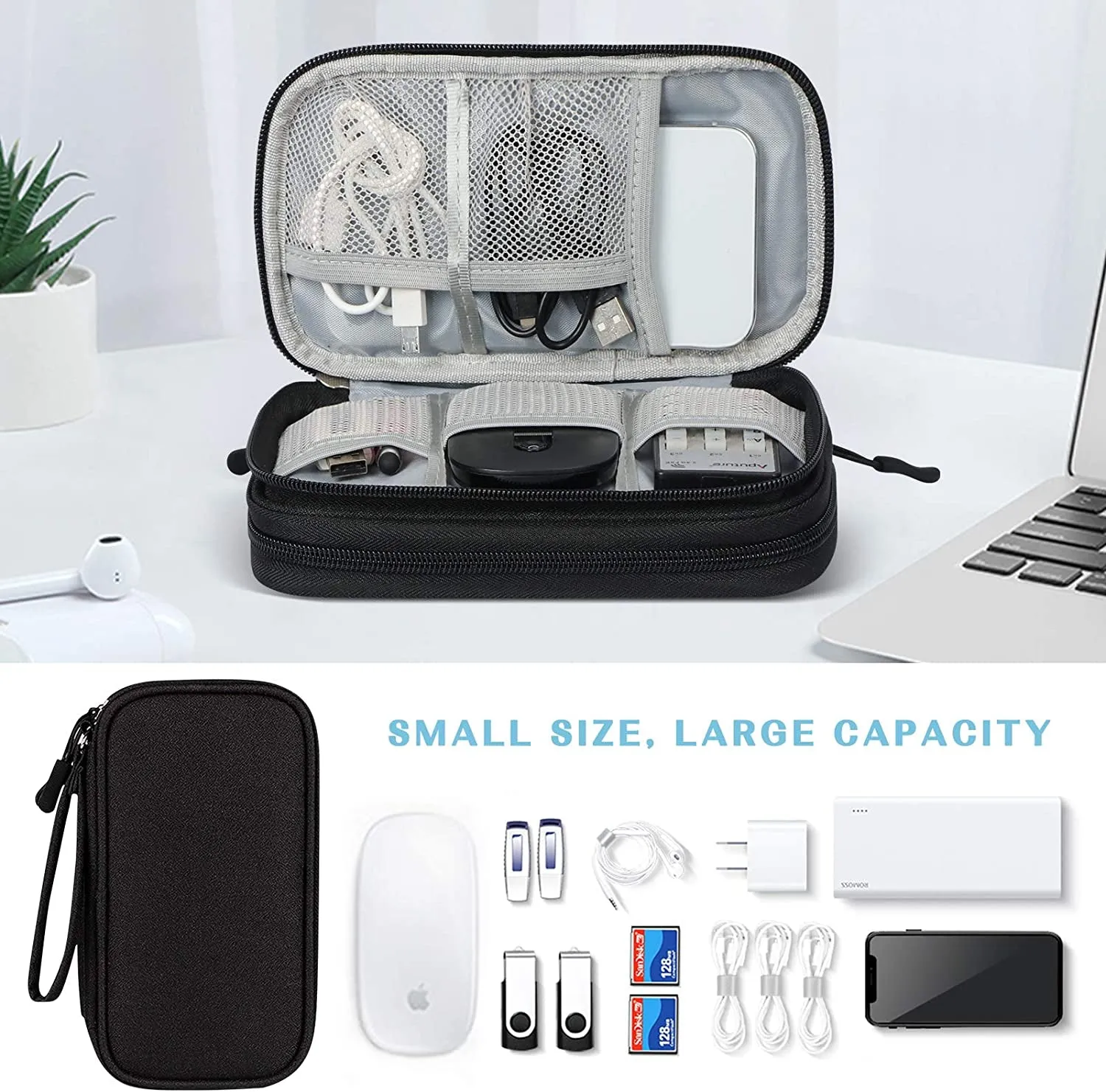Electronic Accessories Portable Waterproof Travel Wallet