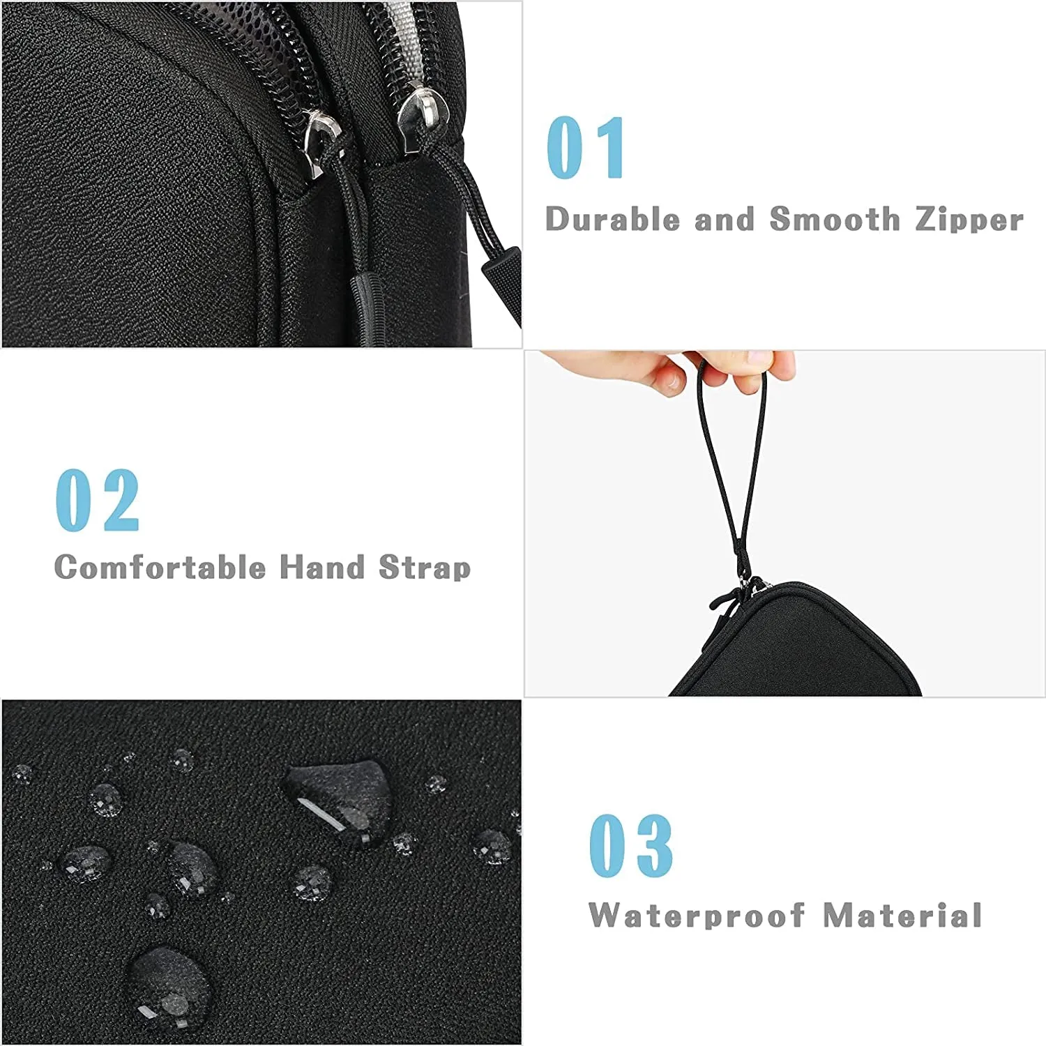 Electronic Accessories Portable Waterproof Travel Wallet
