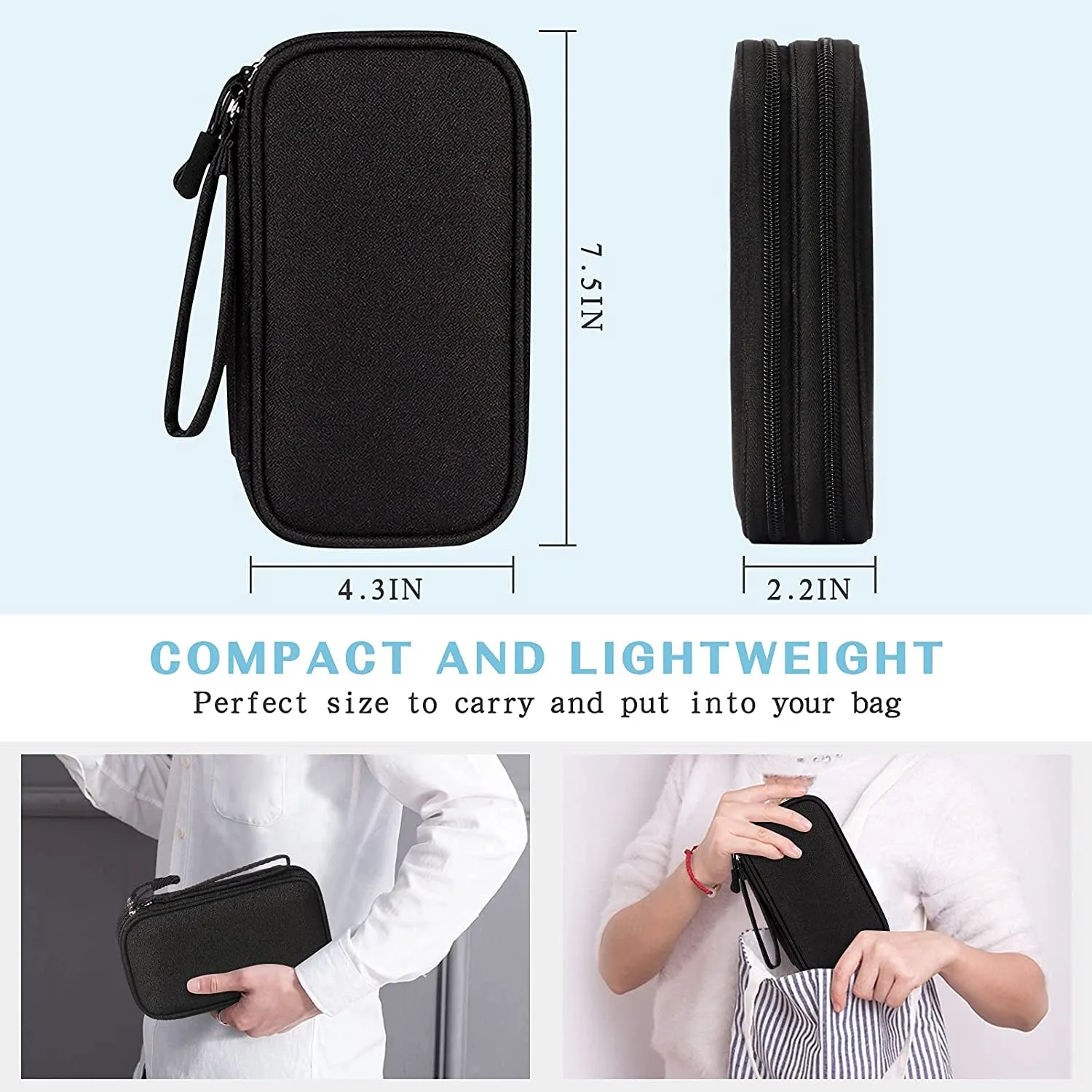Electronic Accessories Portable Waterproof Travel Wallet