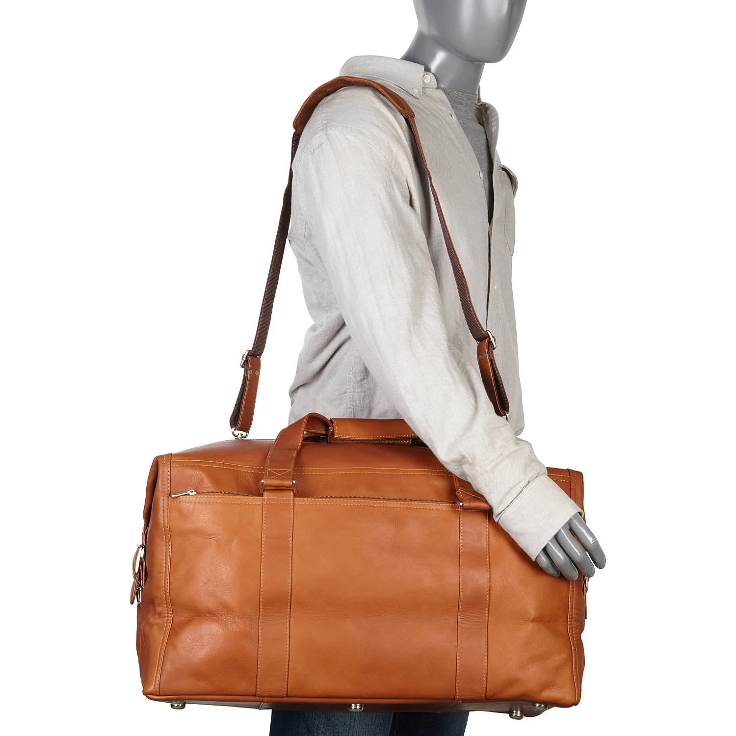 EXTRA LARGE ZIP-POCKET DUFFEL