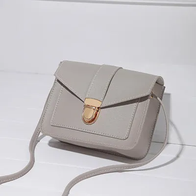 Fashion Small Crossbody Bags for Women 2019 Mini PU Leather Shoulder bag Messenger Bag for Girl Yellow bag Ladies Phone Purse
