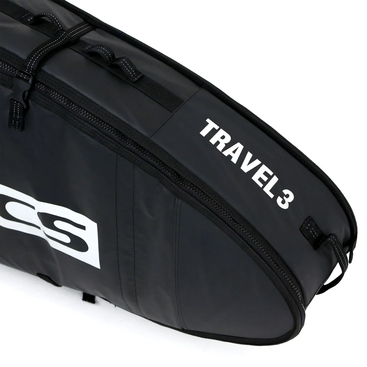 FCS TRAVEL 3 ALL PURPOSE COVER 6'7" - BLACK/GREY