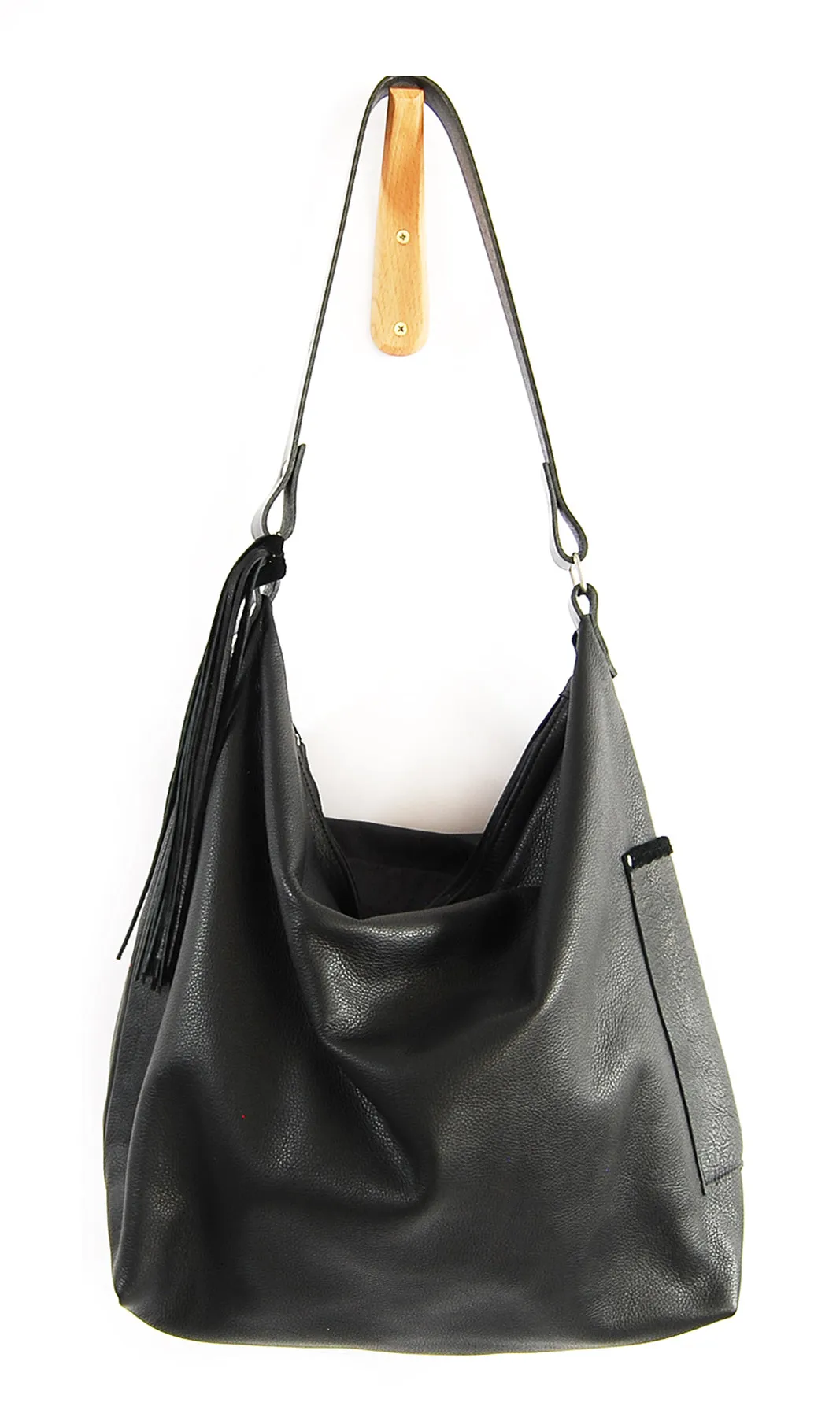 Febe Hobo Black Matte