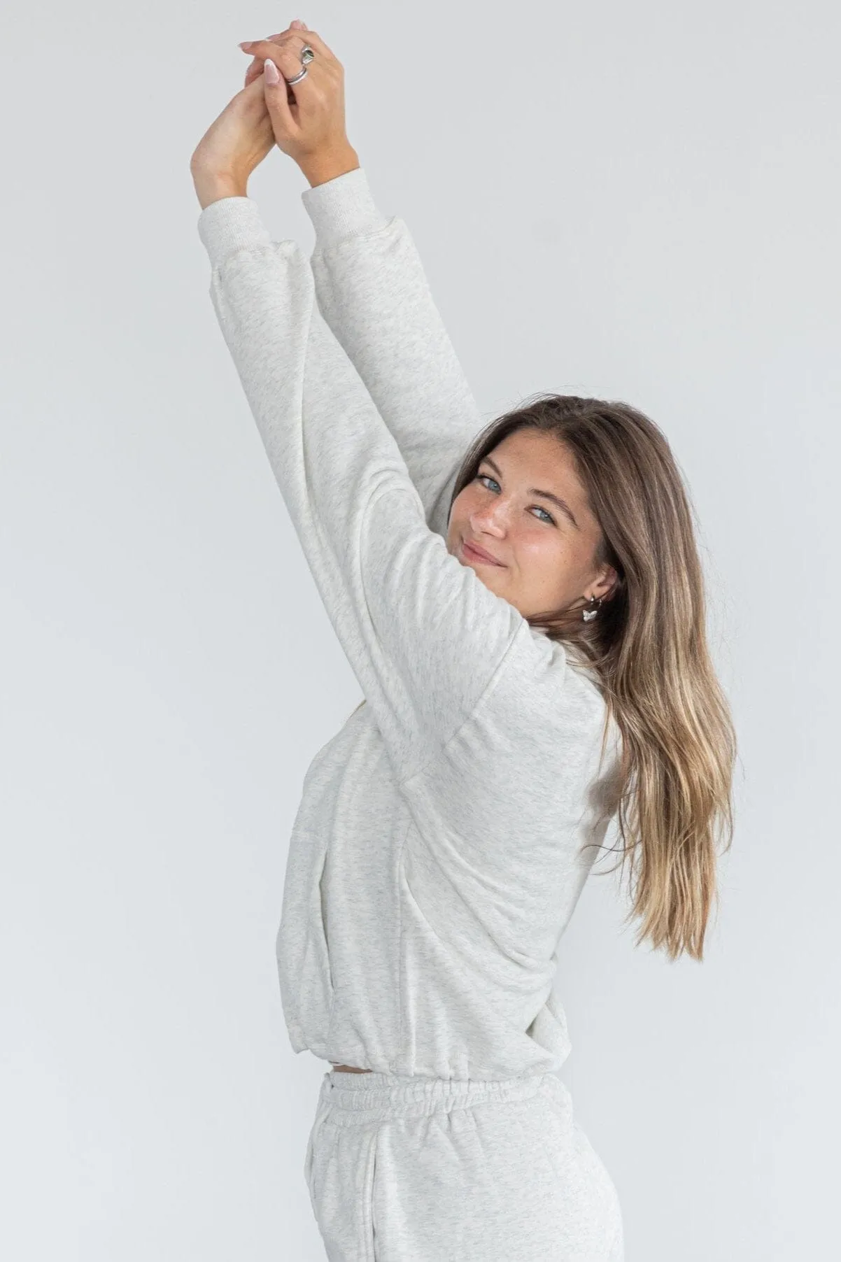 Fleecy Sweat Greige