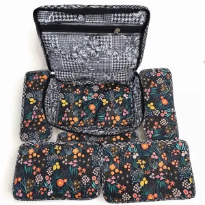 FLORA FIESTA PRINT JEWELRY ORGANIZER