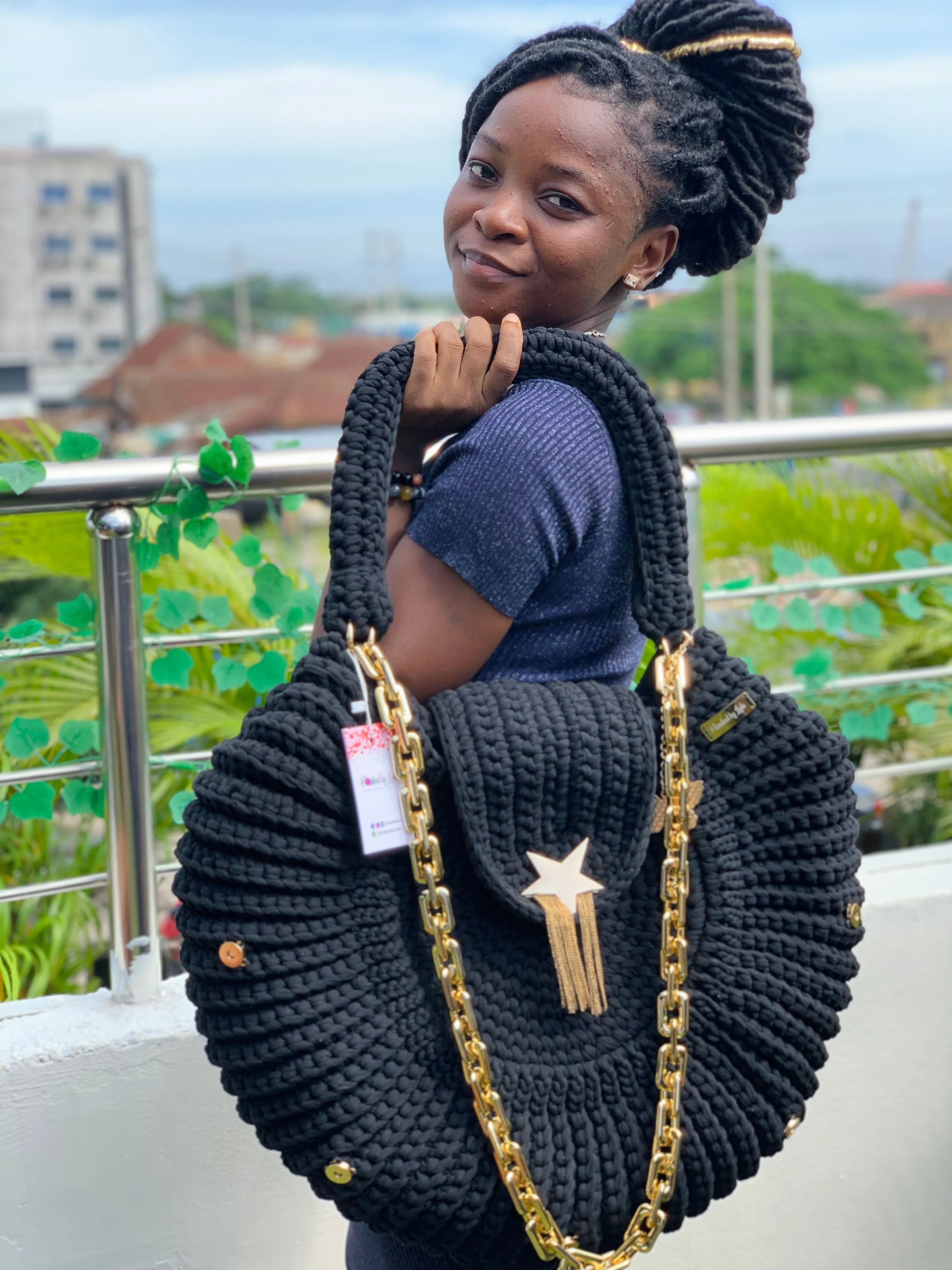 'Fola' XXXL Bag (16" x 6")