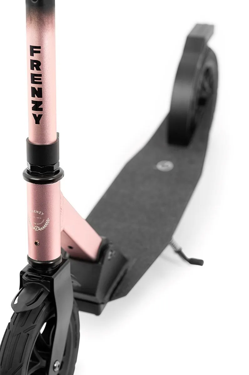 Frenzy 205MM Air Zero Recreational Scooter - Black / Rose