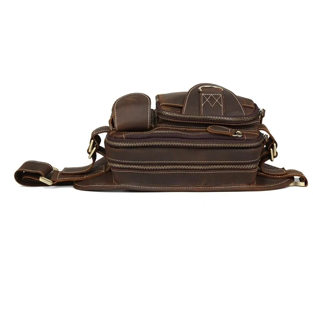 Full Grain Leather Waist Bag