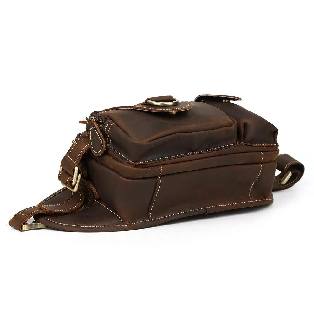 Full Grain Leather Waist Bag
