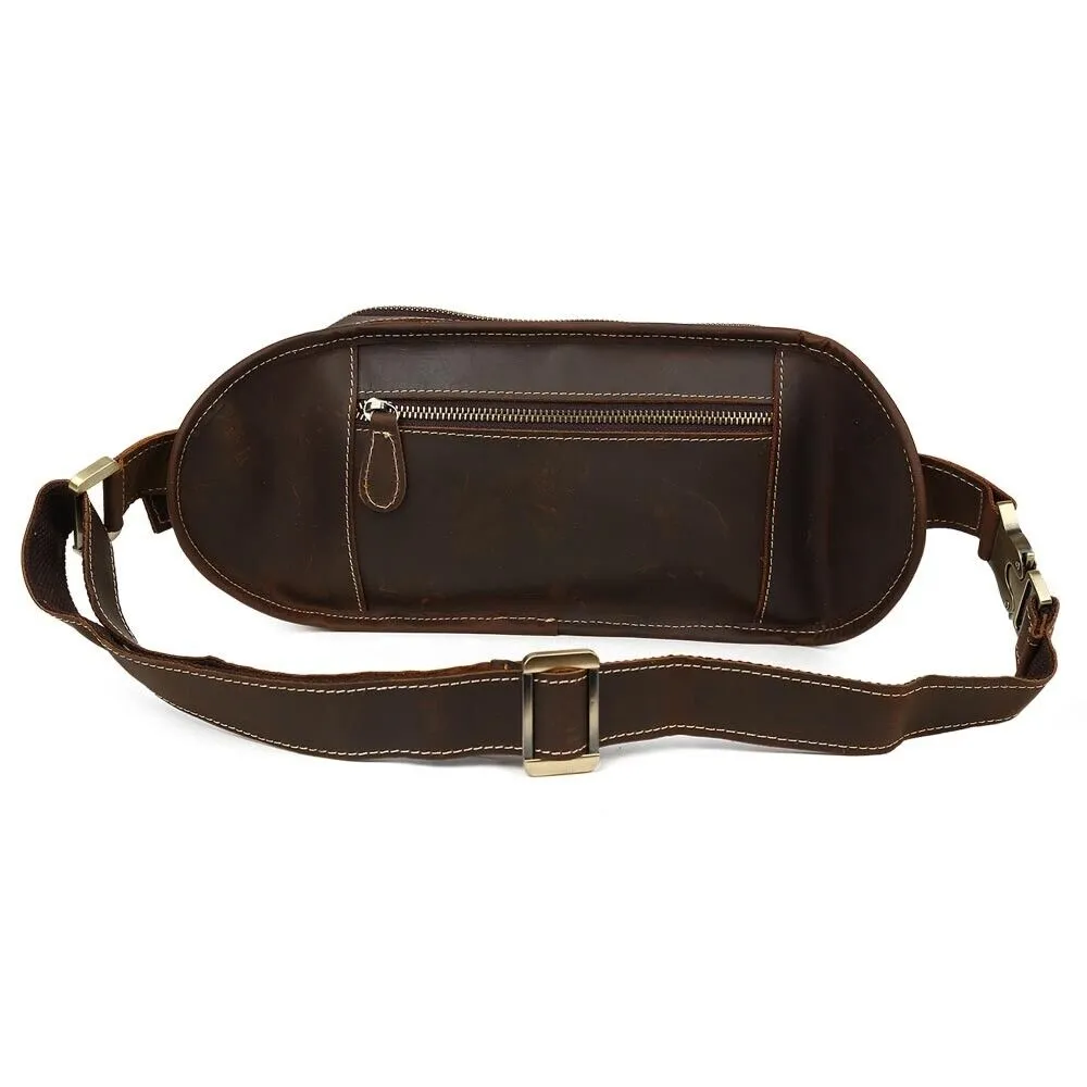Full Grain Leather Waist Bag