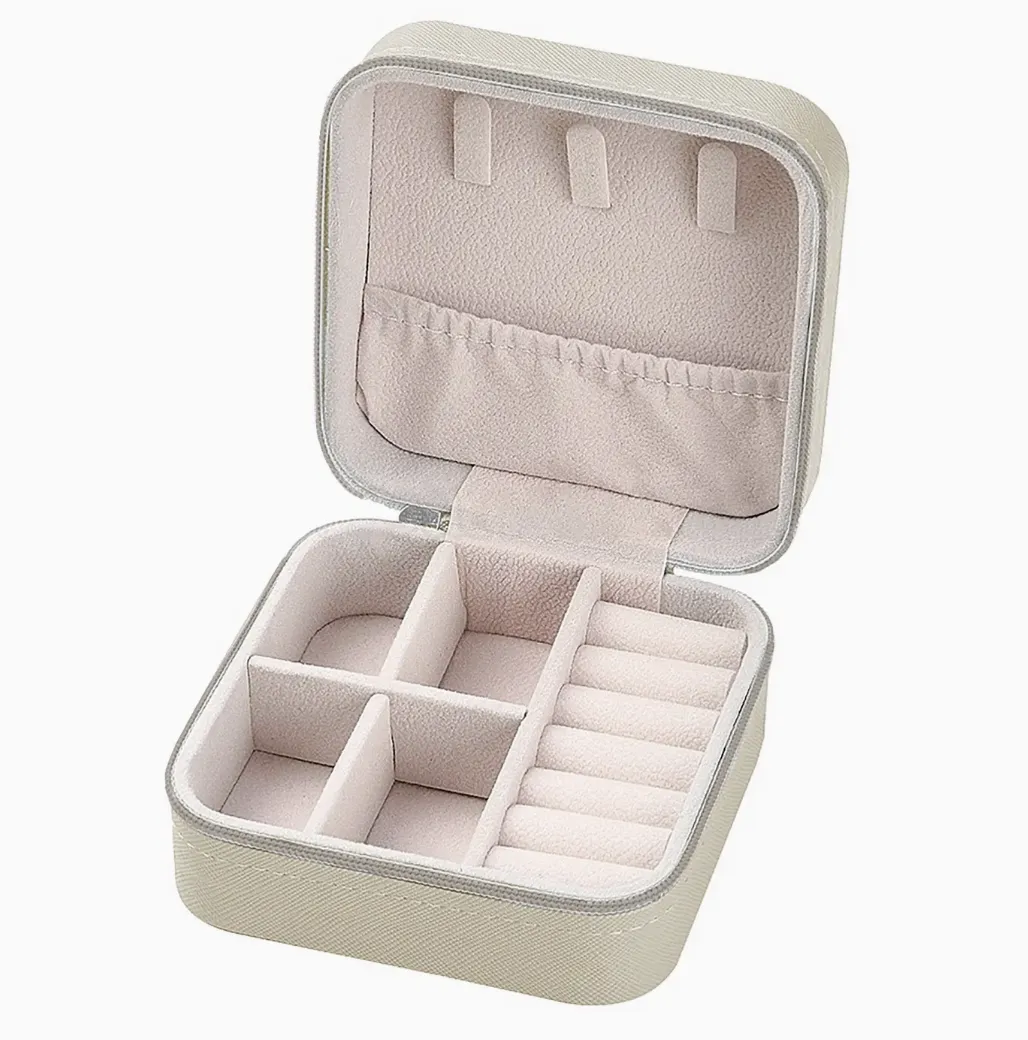 Jewelry Box(Ivory)- Pink Toile