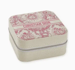 Jewelry Box(Ivory)- Pink Toile