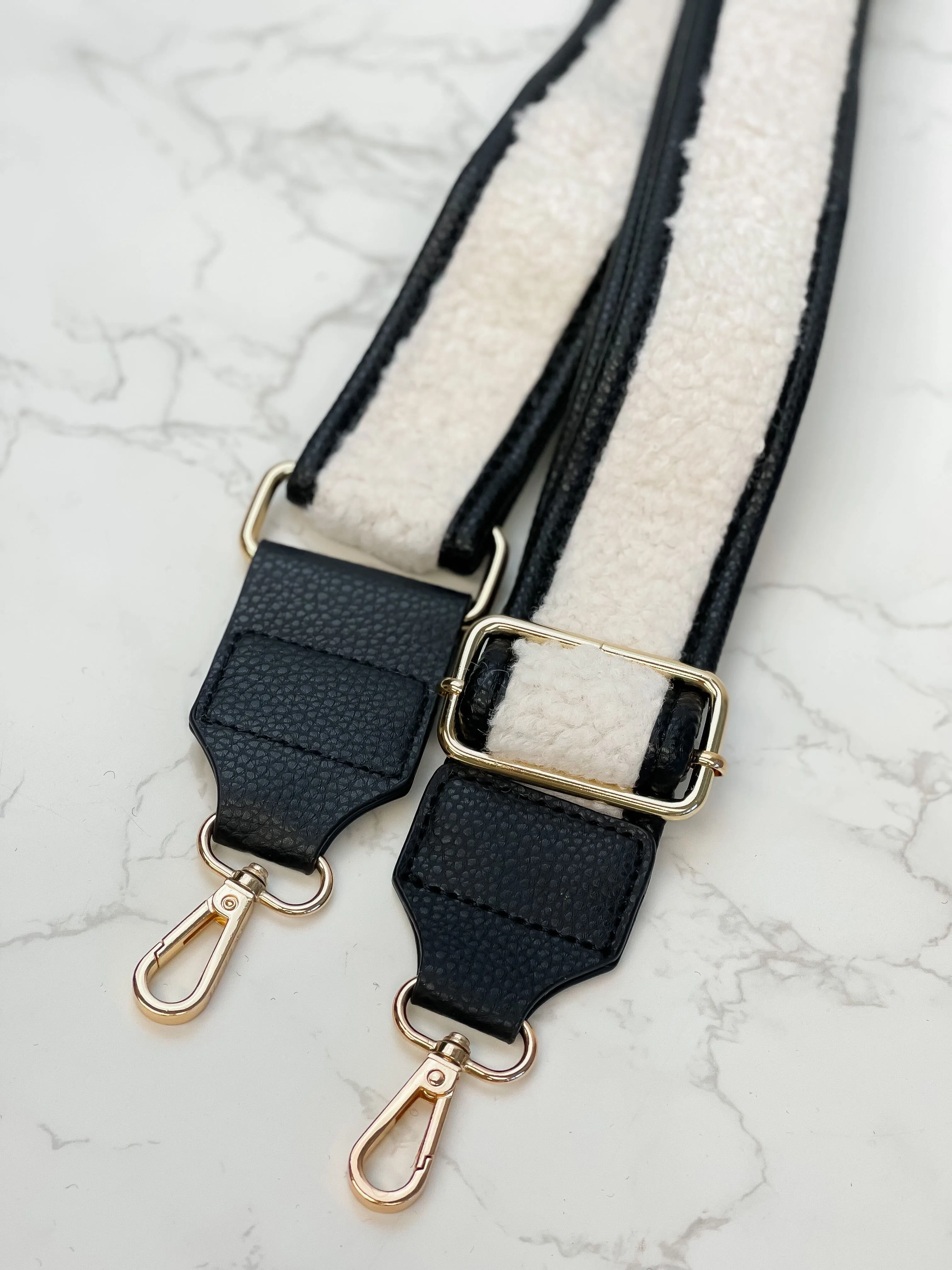 Kedzie Interchangeable Strap - White Sherpa