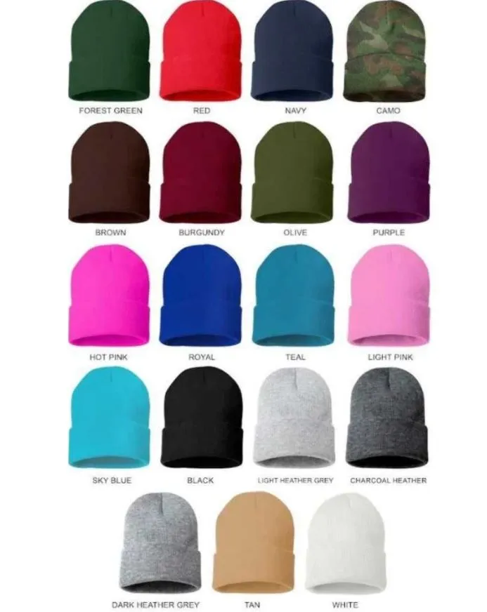 Latina Embroidered Beanie – Cozy & Stylish Winter Hat for Latina Pride