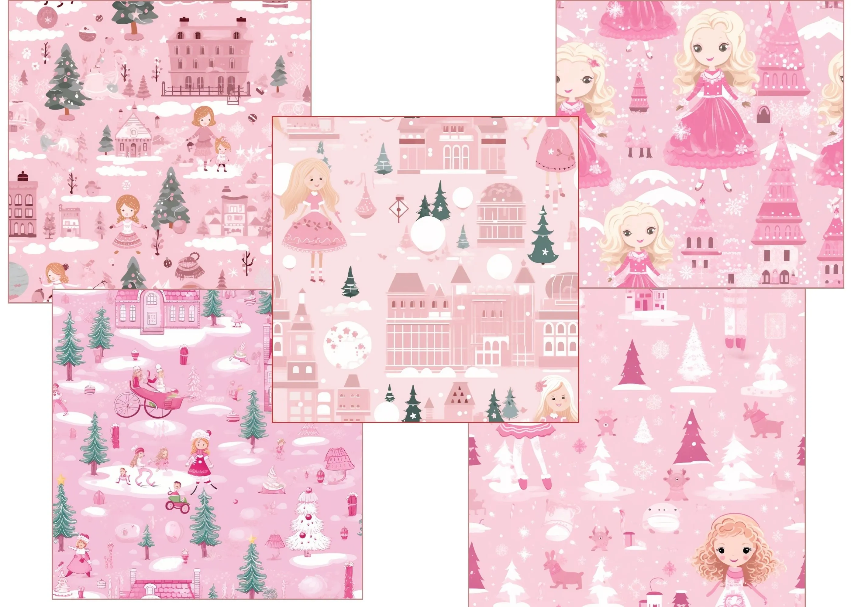 Little Princess Clipart, Watercolor Princess Clipart, Little Princess Ornaments,  Baby Princess, Castle Sublimation Design, Princess Birthday, Fairytale Princes 024