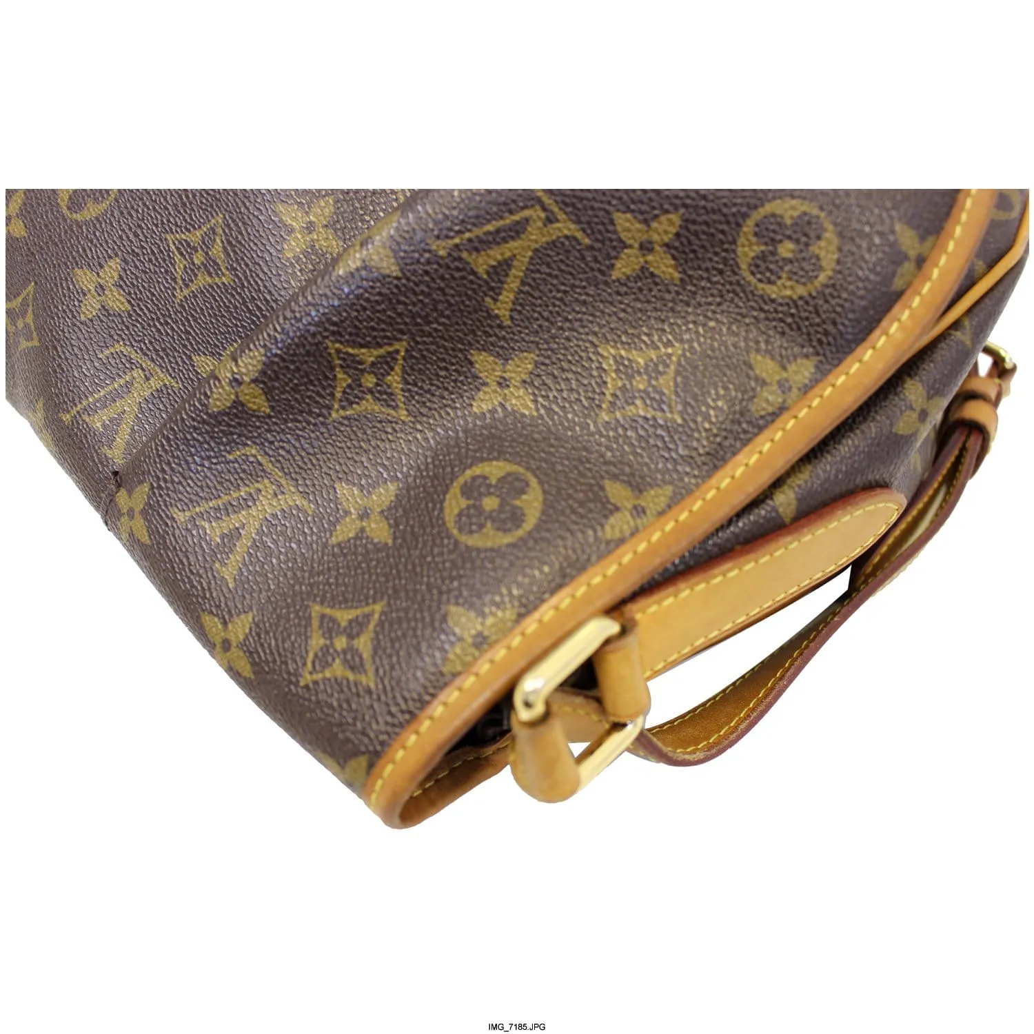 LOUIS VUITTON Menilmontant MM Monogram Canvas Crossbody Bag