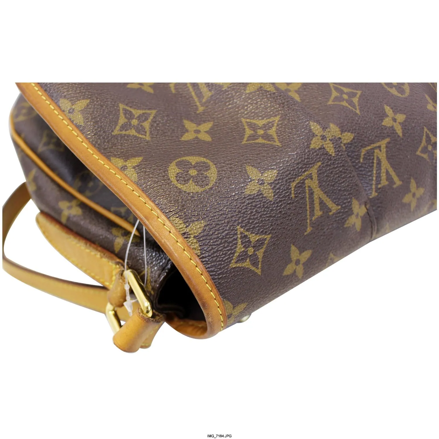 LOUIS VUITTON Menilmontant MM Monogram Canvas Crossbody Bag