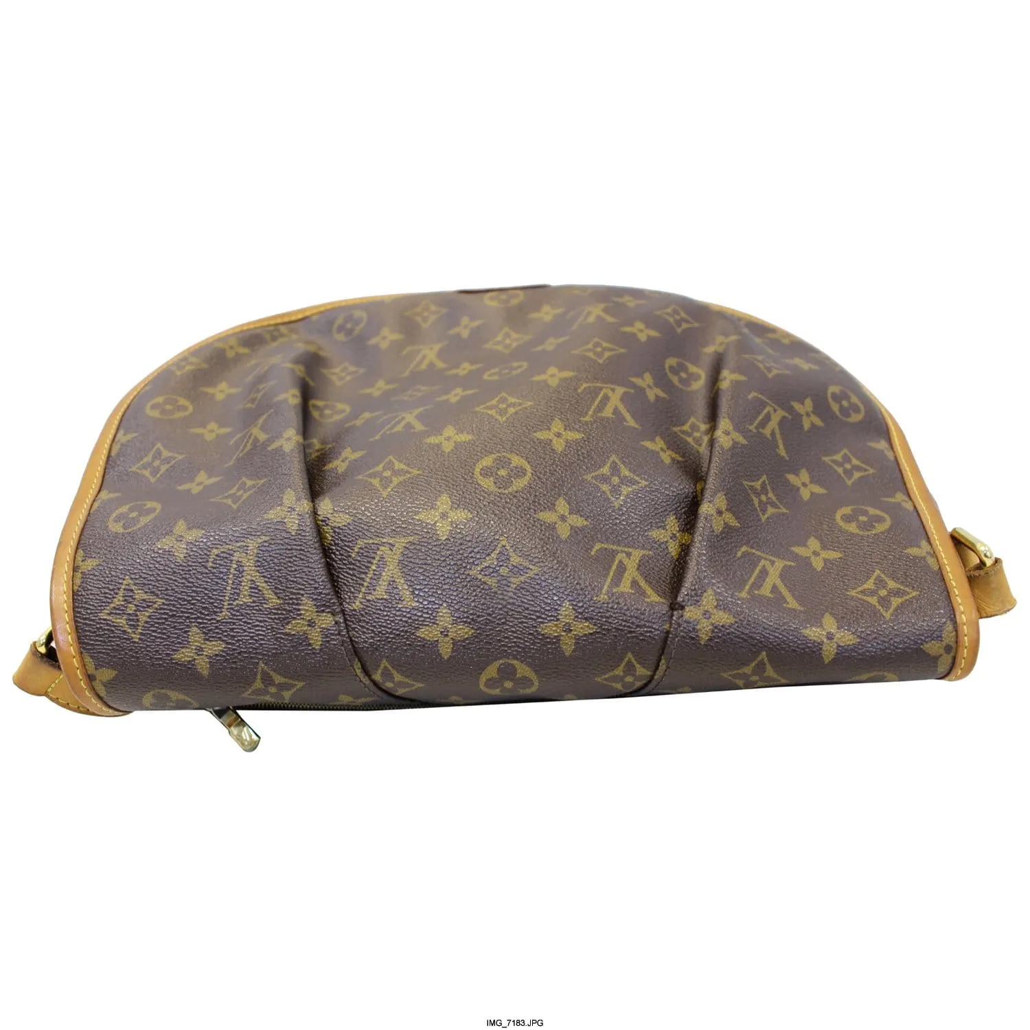 LOUIS VUITTON Menilmontant MM Monogram Canvas Crossbody Bag