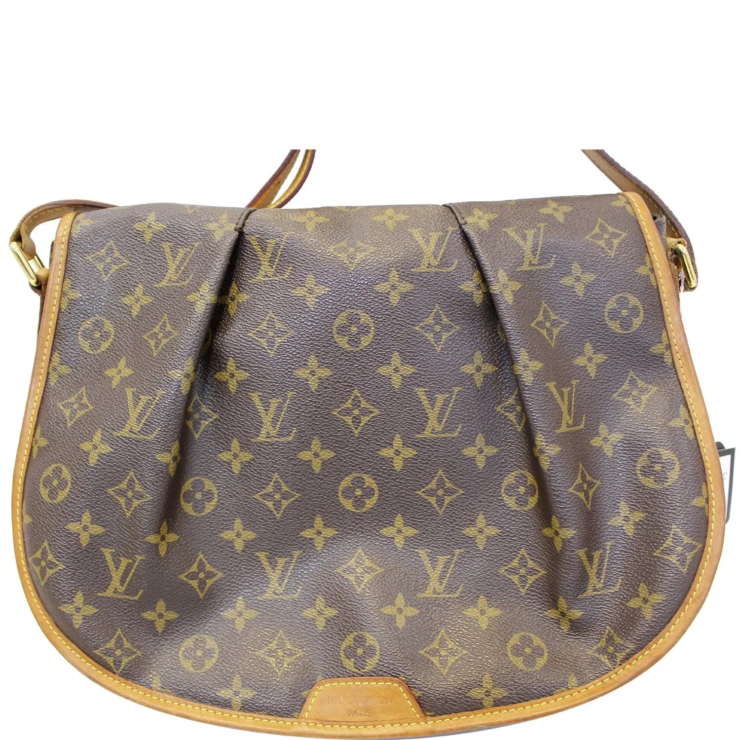 LOUIS VUITTON Menilmontant MM Monogram Canvas Crossbody Bag
