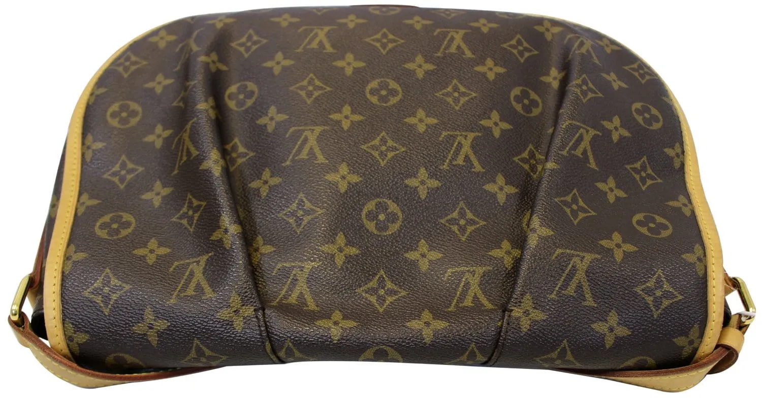 LOUIS VUITTON Monogram Canvas Menilmontant MM Crossbody Bag