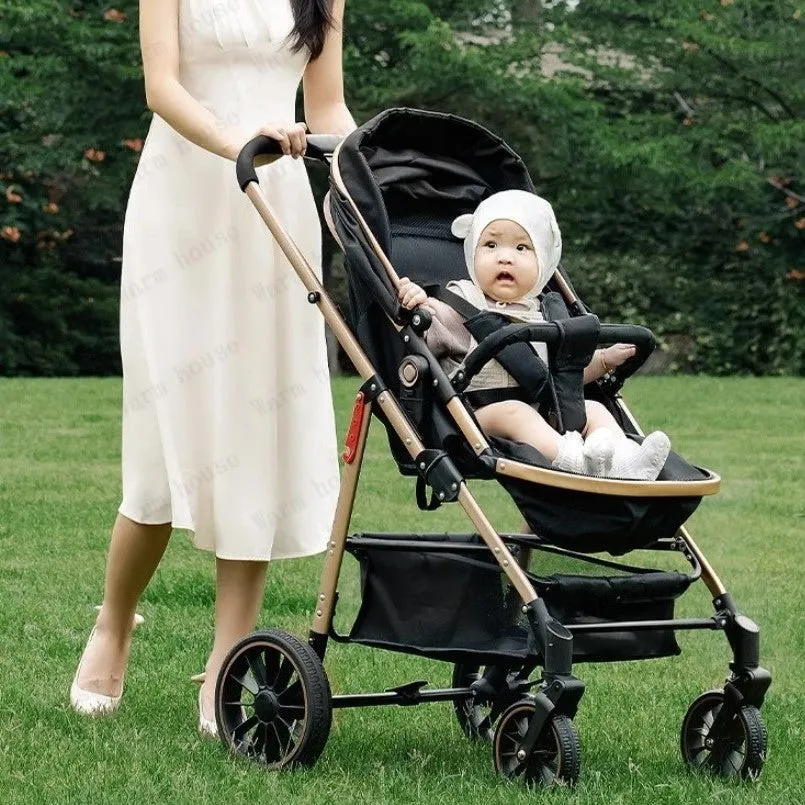 Luxury Light-Weight Stroller & Travel System - 3 Modes