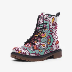 Mandala Casual Leather Lightweight boots MT
