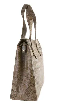 Marnie Bugs Textured Leather Vanessa Handbag (Cielo)