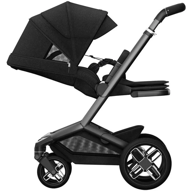 Maxi-Cosi FAME 7 Piece Essential Travel System - Twillic Black