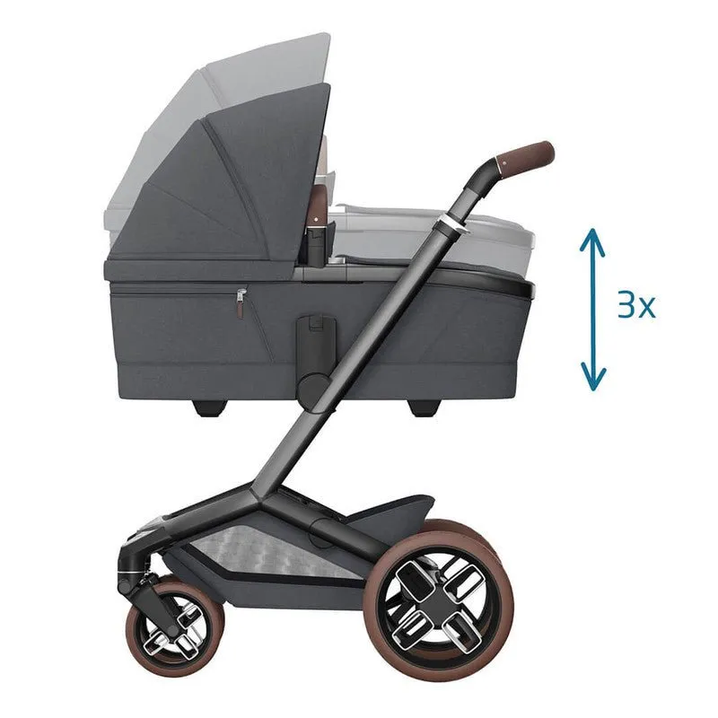 Maxi-Cosi FAME 7 Piece Essential Travel System - Twillic Graphite