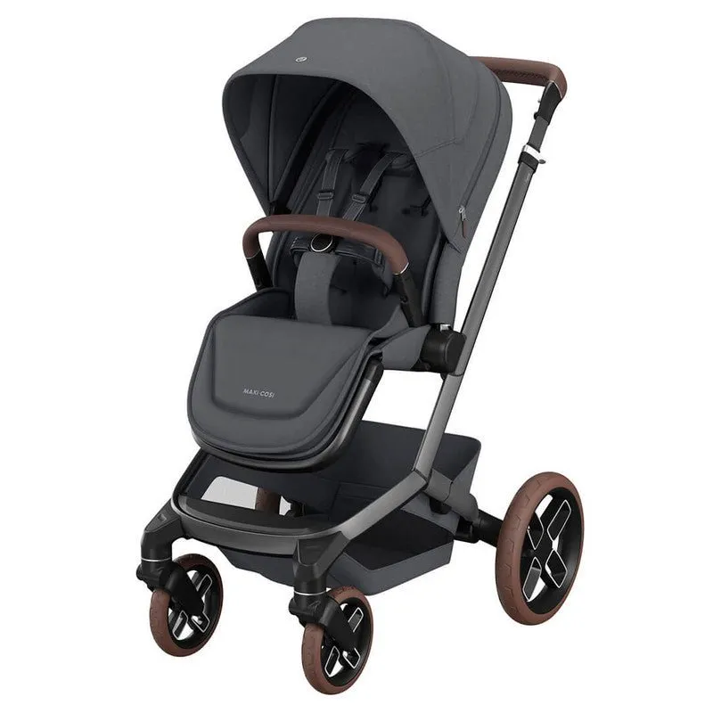 Maxi-Cosi FAME 7 Piece Essential Travel System - Twillic Graphite