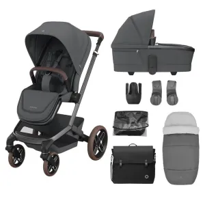 Maxi-Cosi FAME 7 Piece Essential Travel System - Twillic Graphite