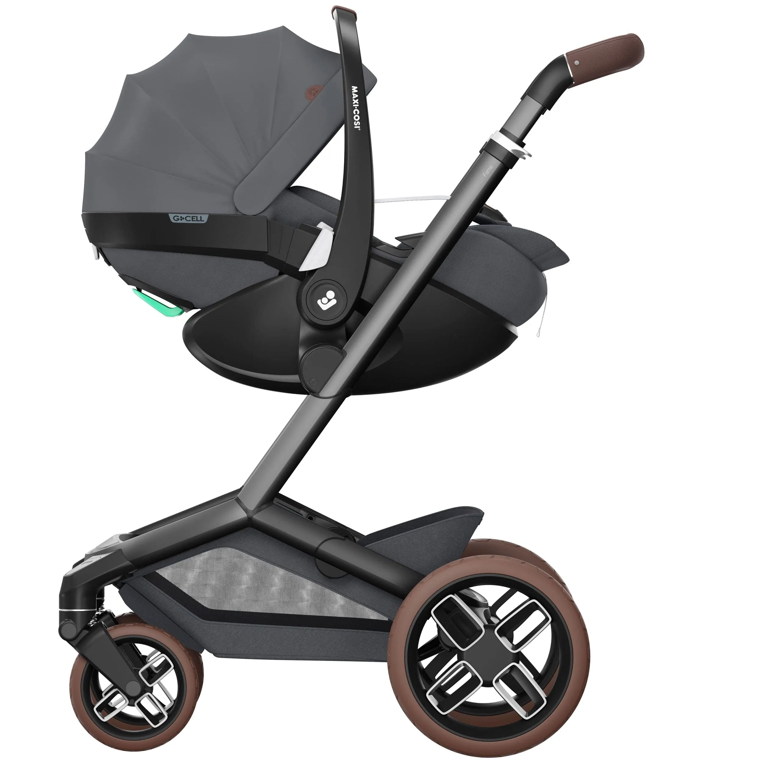 Maxi-Cosi FAME 8 Piece Complete Travel System in Twillic Graphite