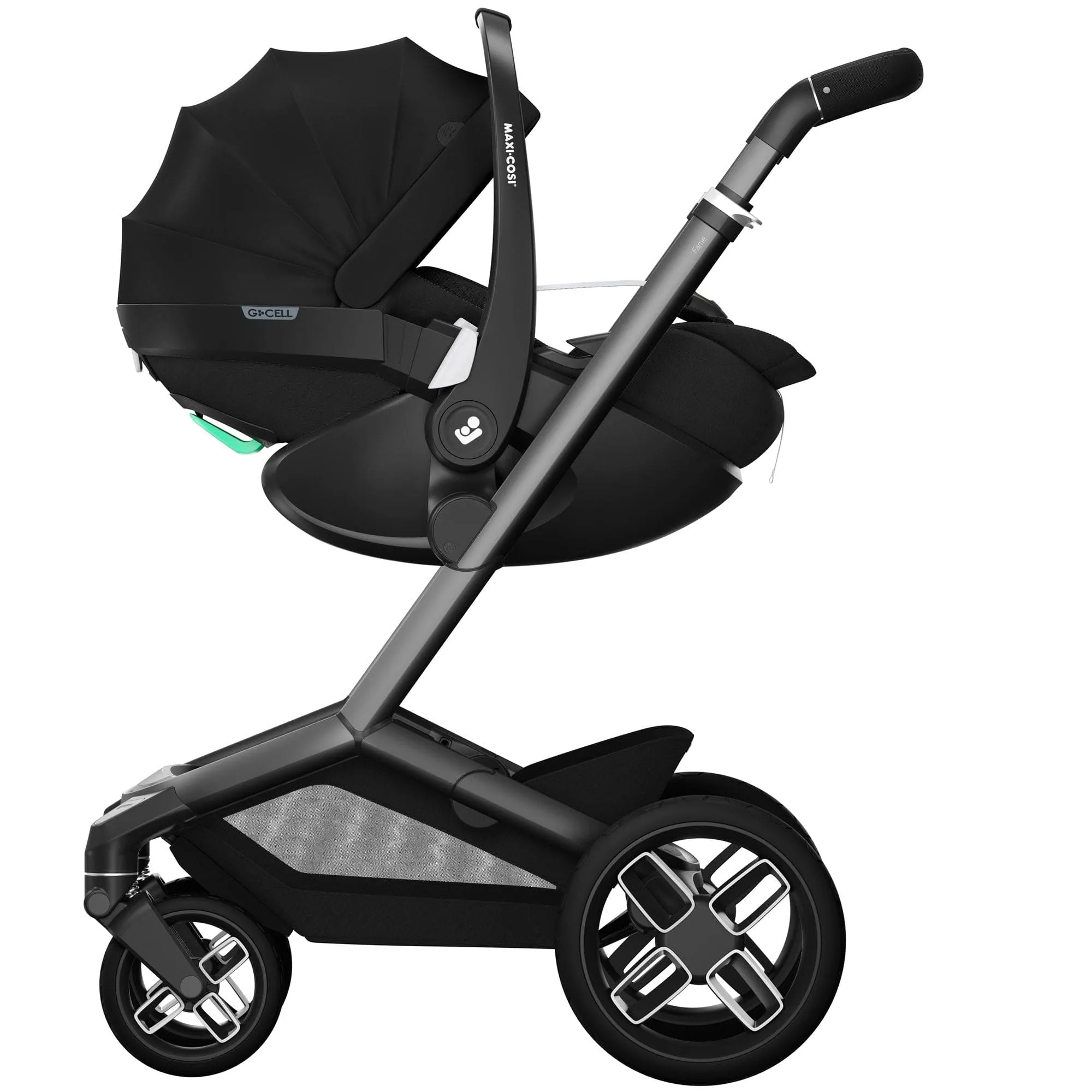 Maxi-Cosi FAME 9 Piece Premium Travel System in Twillic Black