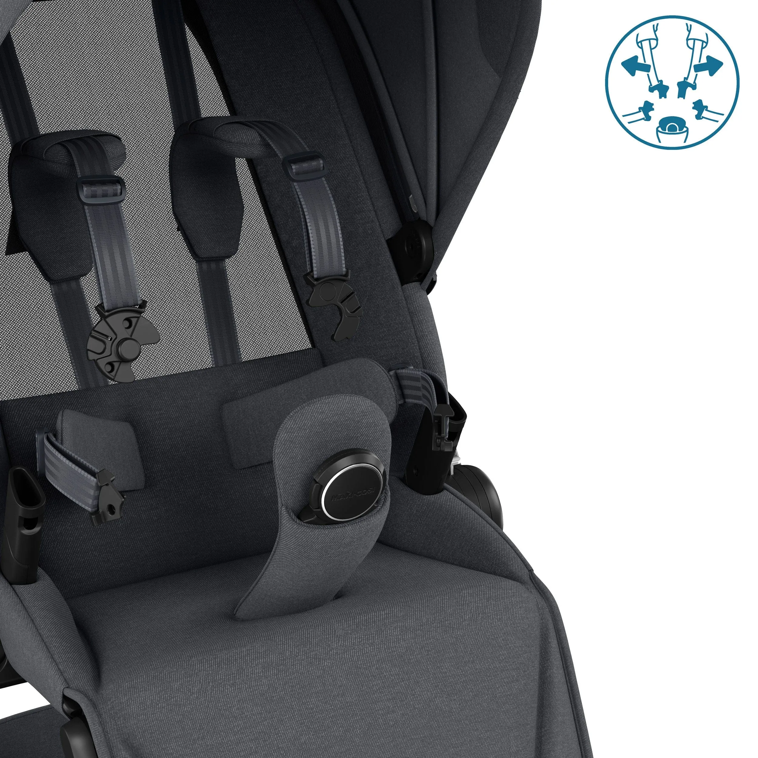 Maxi-Cosi FAME Travel System in Twillic Graphite