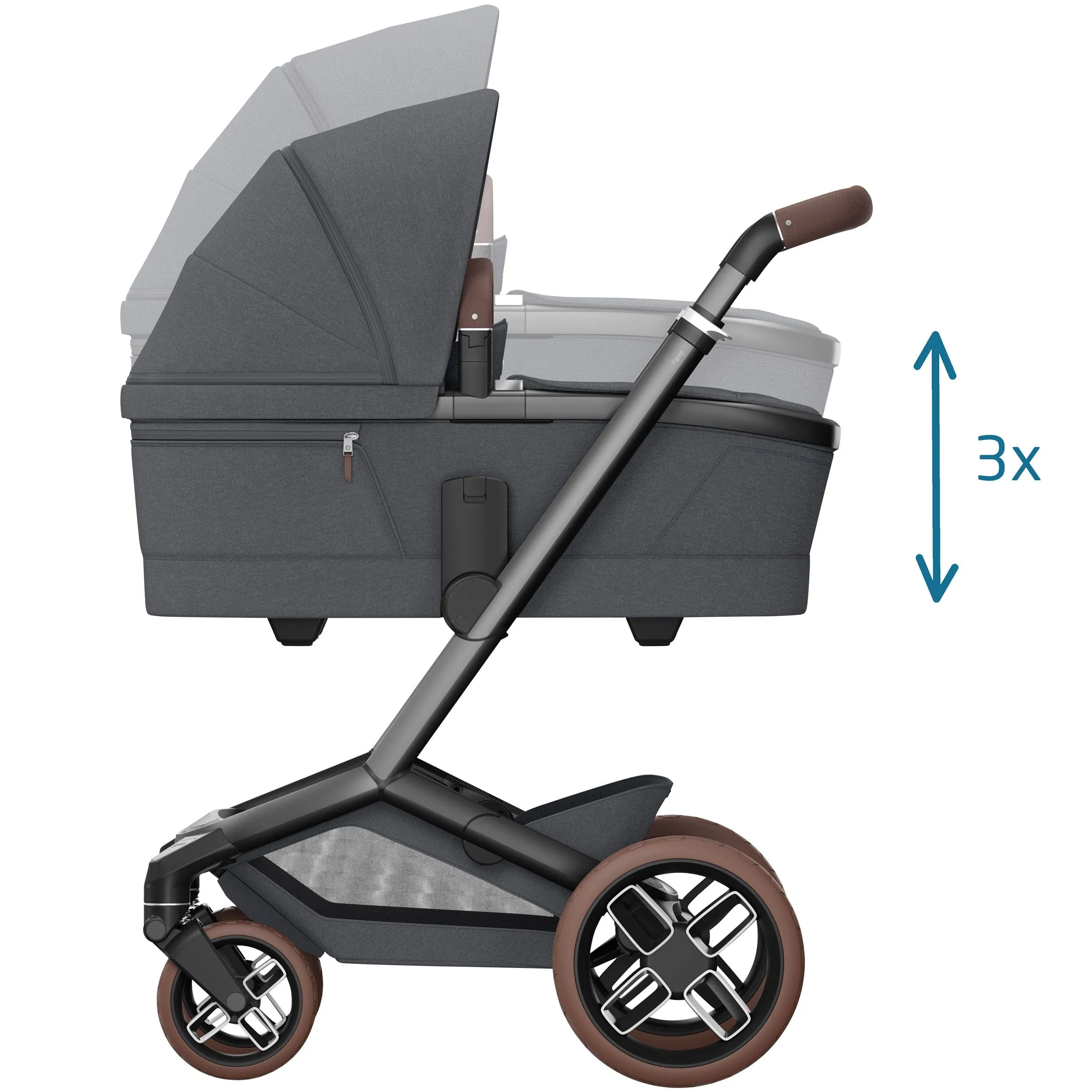 Maxi-Cosi FAME Travel System in Twillic Graphite