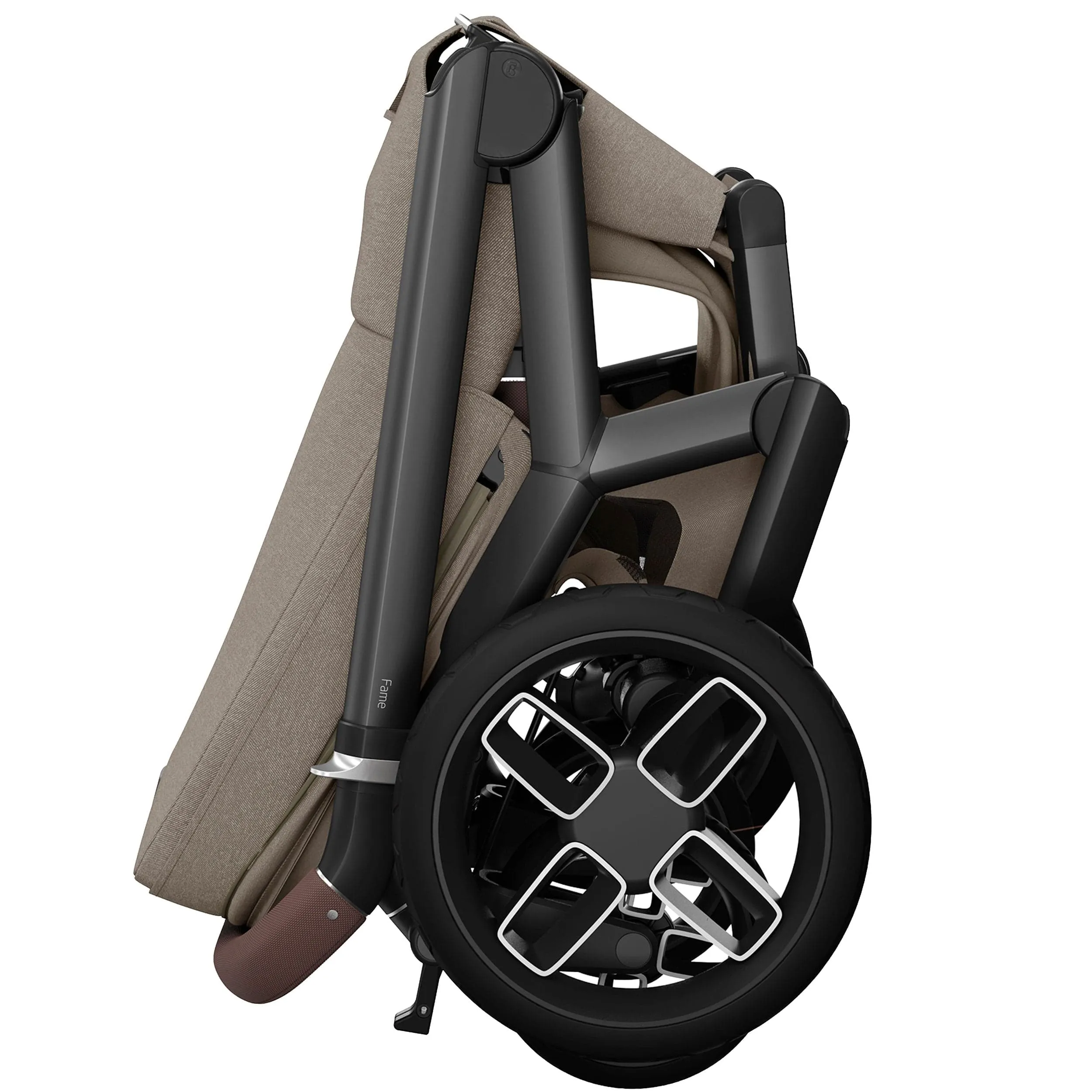 Maxi-Cosi FAME Travel System in Twillic Truffle (Black Wheels)