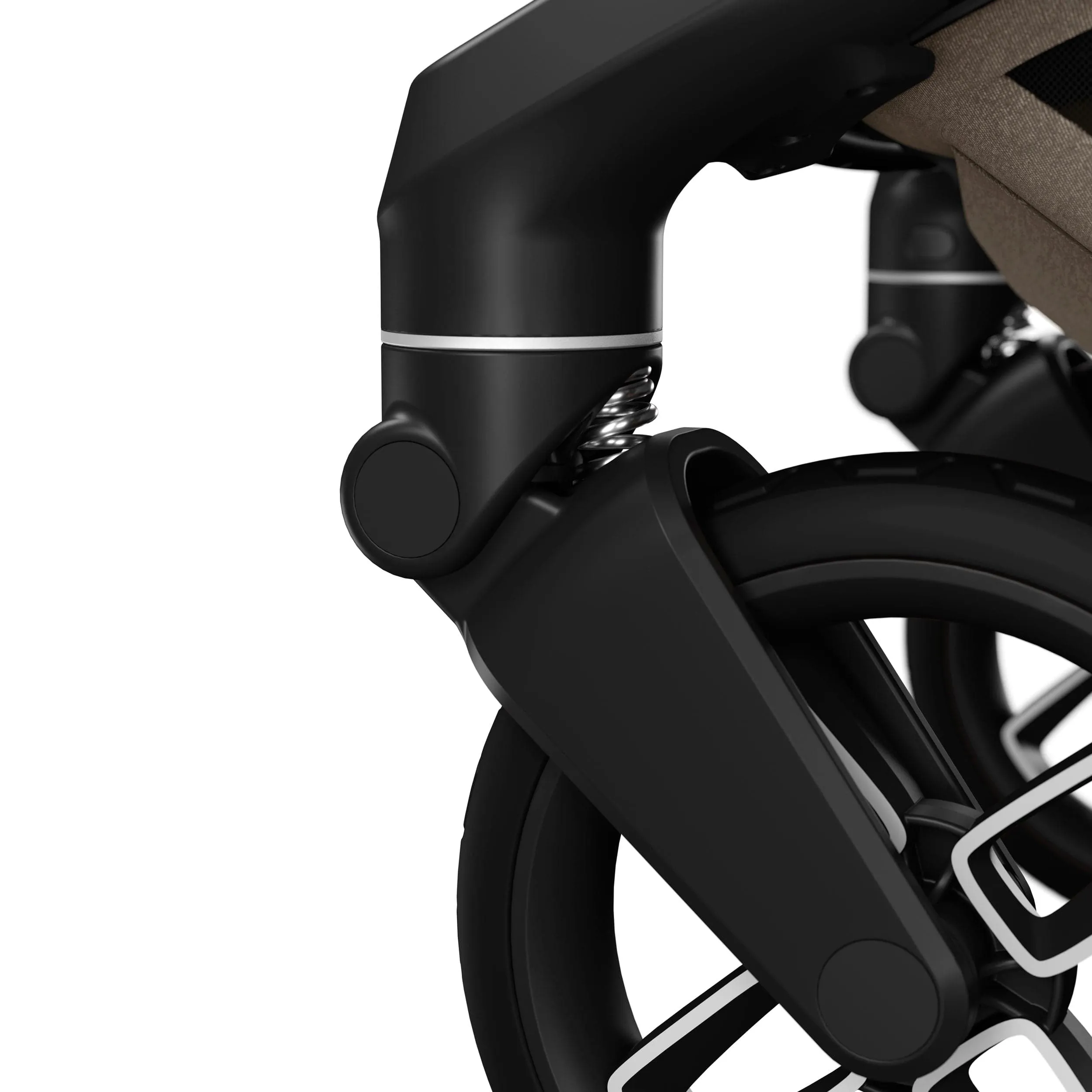 Maxi-Cosi FAME Travel System in Twillic Truffle (Black Wheels)