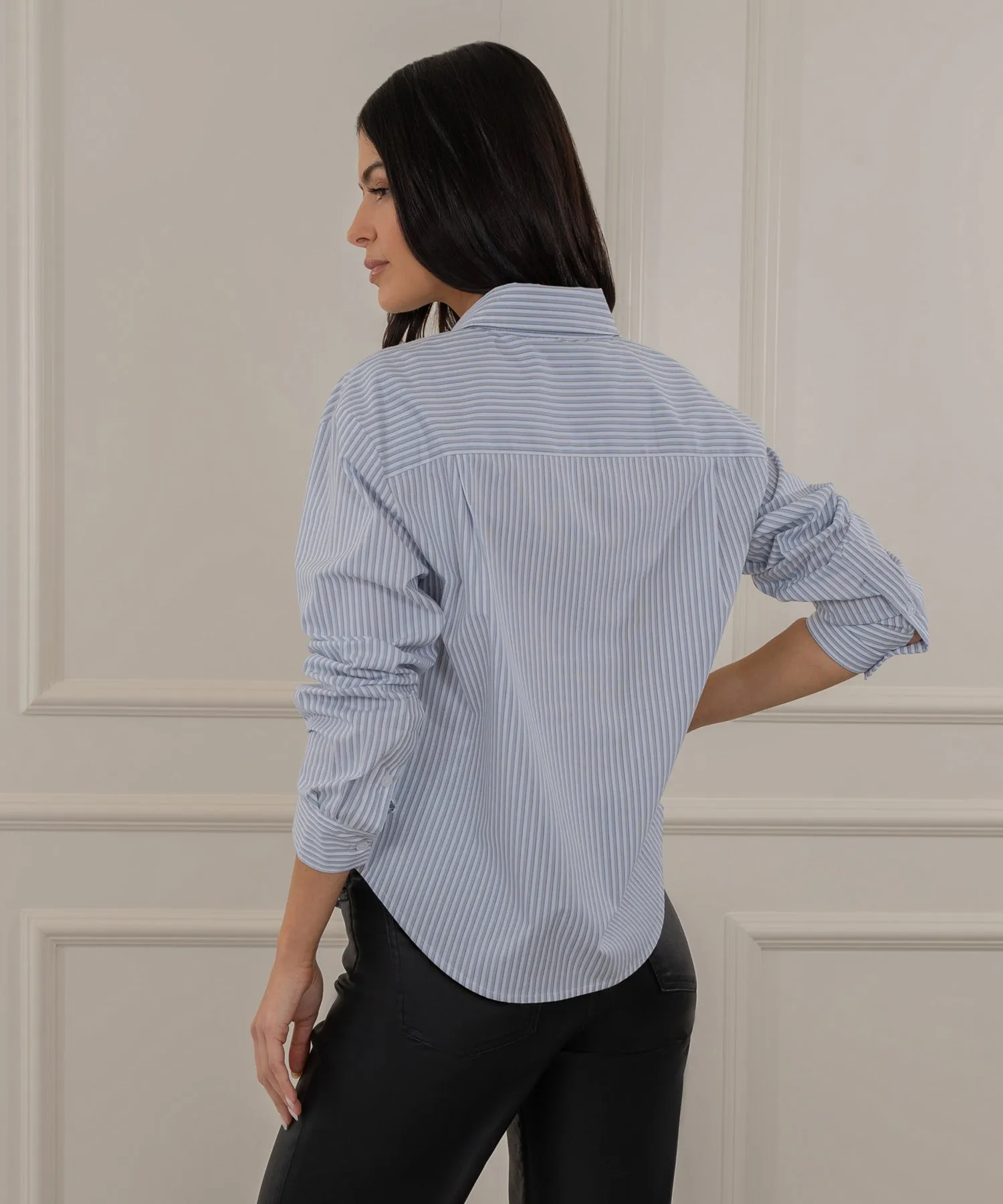 Millia Front Crop Shirt