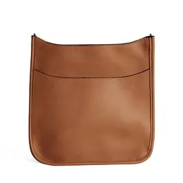 Mini Alma Zip Top Messenger Bag-Cognac