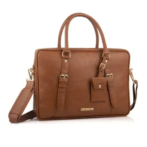 MOCHA TAN Messenger Bag