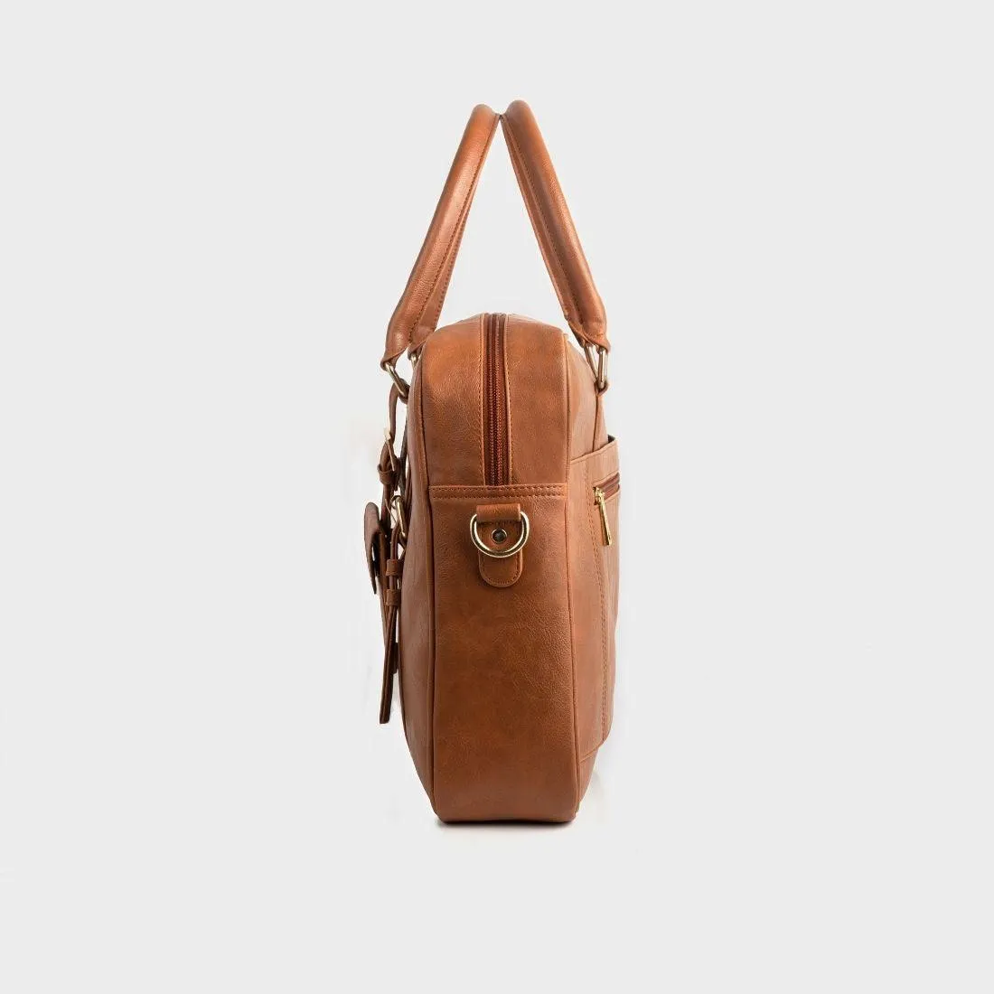 MOCHA TAN Messenger Bag