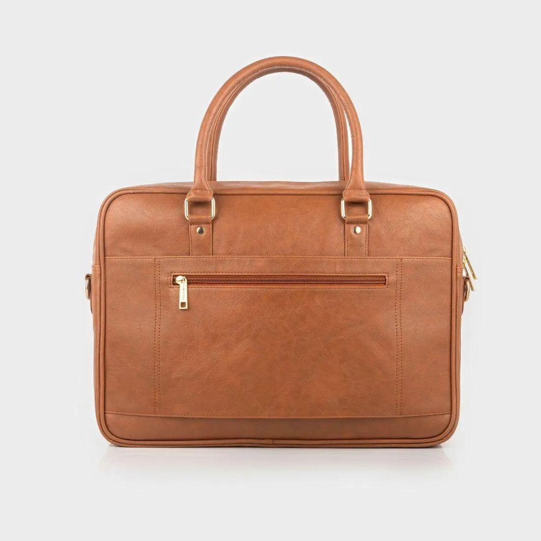 MOCHA TAN Messenger Bag