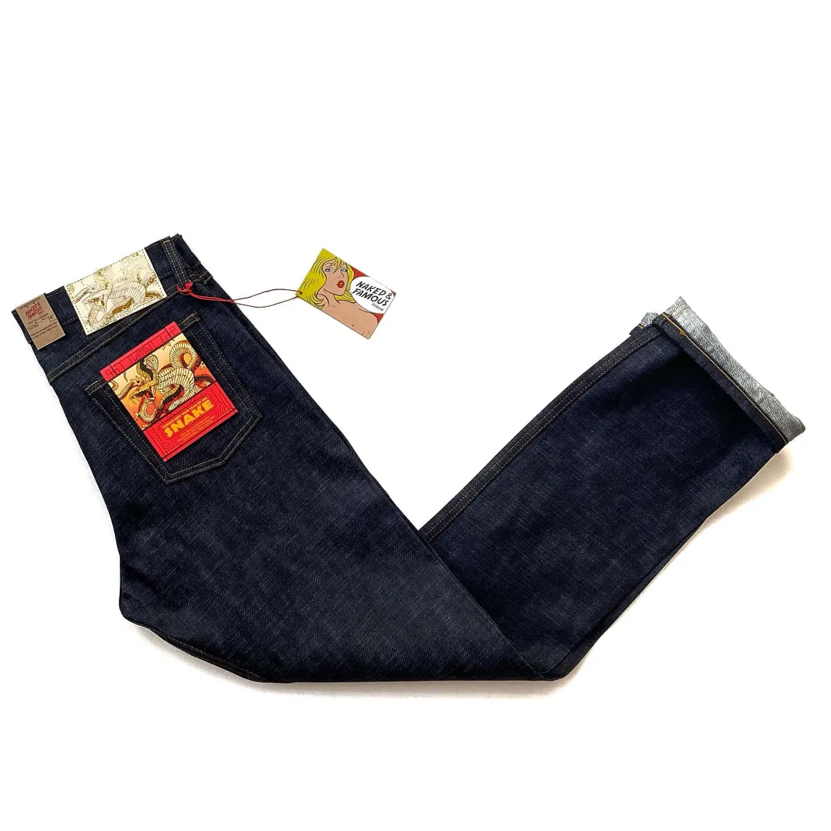 Naked & Famous Denim Chinese New Year Selvedge - Year of the Snake - True Guy Jeans