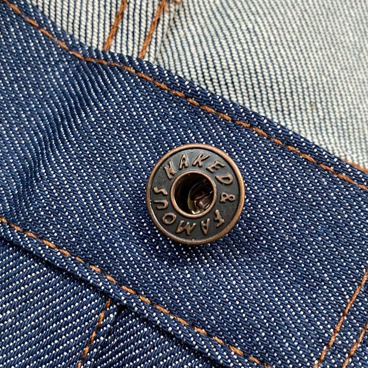 Naked & Famous Denim Natural Indigo Selvedge - True Guy Jeans