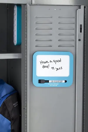 New Five Star Accessories, Dry Erase Board, Foam, Magnetic, Teal! Great for fridge/locker etc