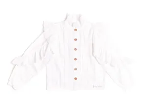 Nicole Miller High Neck Blouse