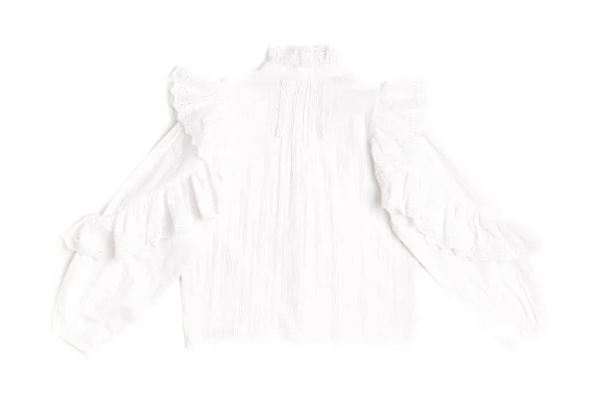 Nicole Miller High Neck Blouse