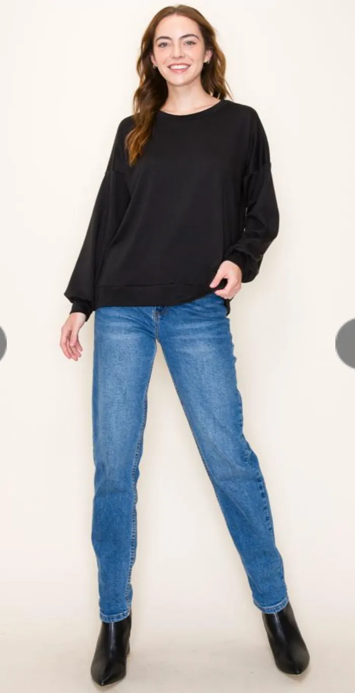 One For All Long Sleeve Top-Multiple Colors Available